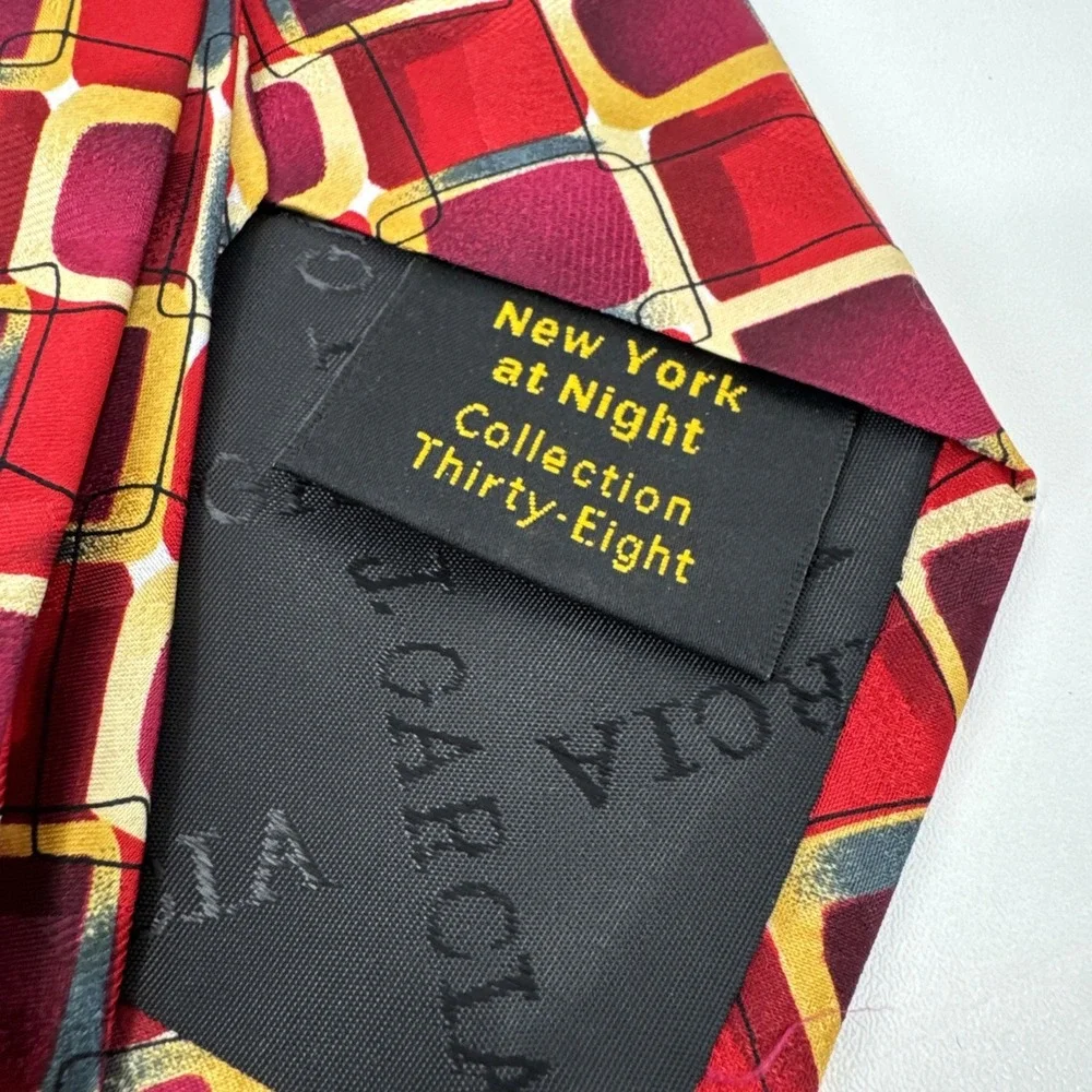 JERRY GARCIA VINTAGE ART IN NECKWEAR SILK New York At Night Y2K NWT